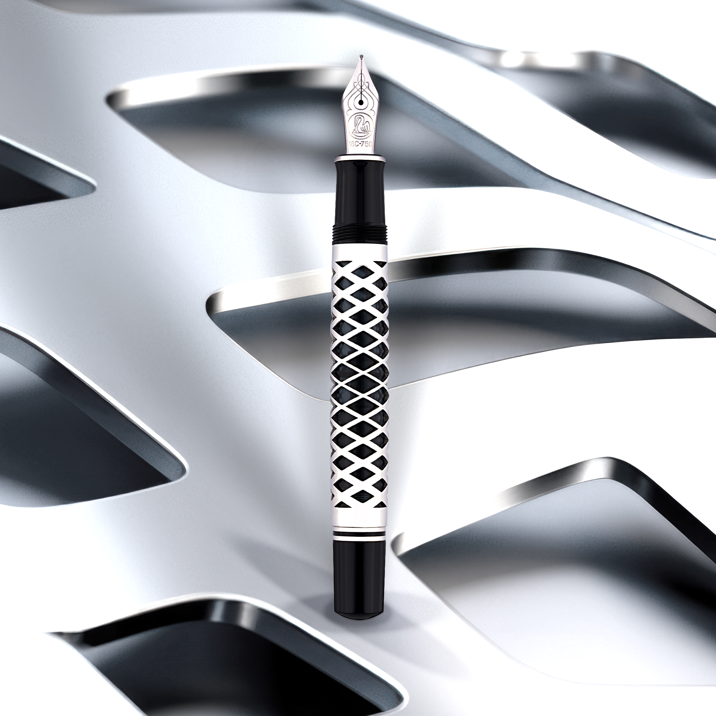 Pelikan Souverän M805 Metal Sleeve Füllfederhalter - Vulpen